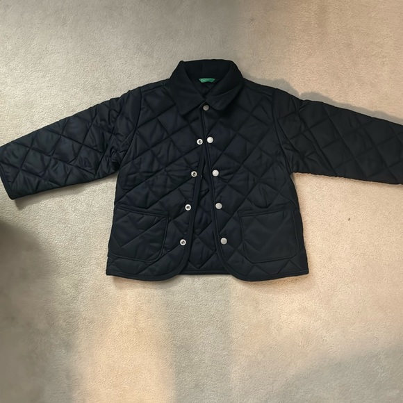 Benetton Boys Quilted Jacket - Picture 1 of 2